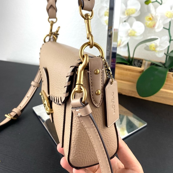 Coach Jade Shoulder Bag With Whipstitch - Picture 3 of 10